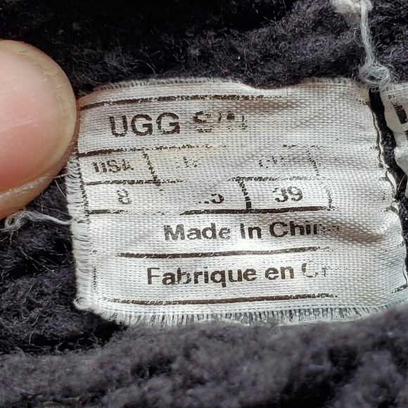 Ugg Australia 16" tall rare lattice knit Cardy boots size 8 - Picture 7 of 15